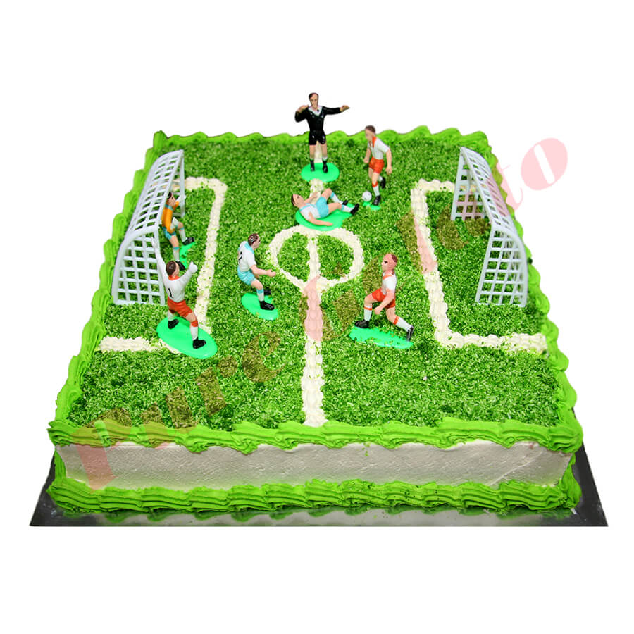 Sports Field Cakes
