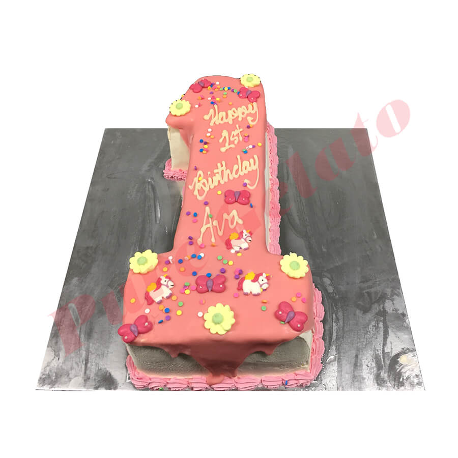 Numeral Cakes (Single)